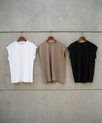 AURALEE(WOMENS) / SEAMLESS CREW NECK SLEEVELESS