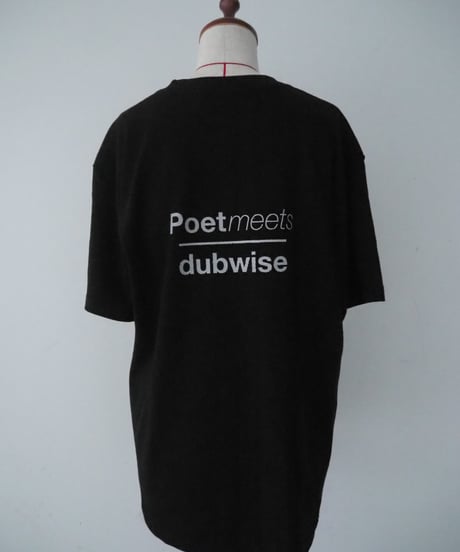 POET MEETS DUBWISE(UNISEX) / PMD STAMP LOGO T-SHIRT