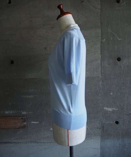 JOHN SMEDLEY(WOMENS)  / SHIRT SWEATER NO F OP