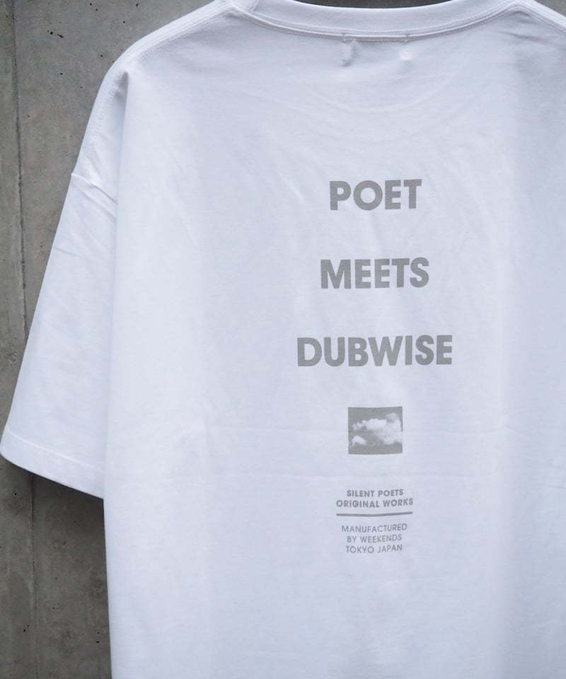 【Poet Meets Dubwise】美品 SILENT POET ロンT POET MEETS DUBWISE(UNISEX) / PMD Loose Fit T-Sh