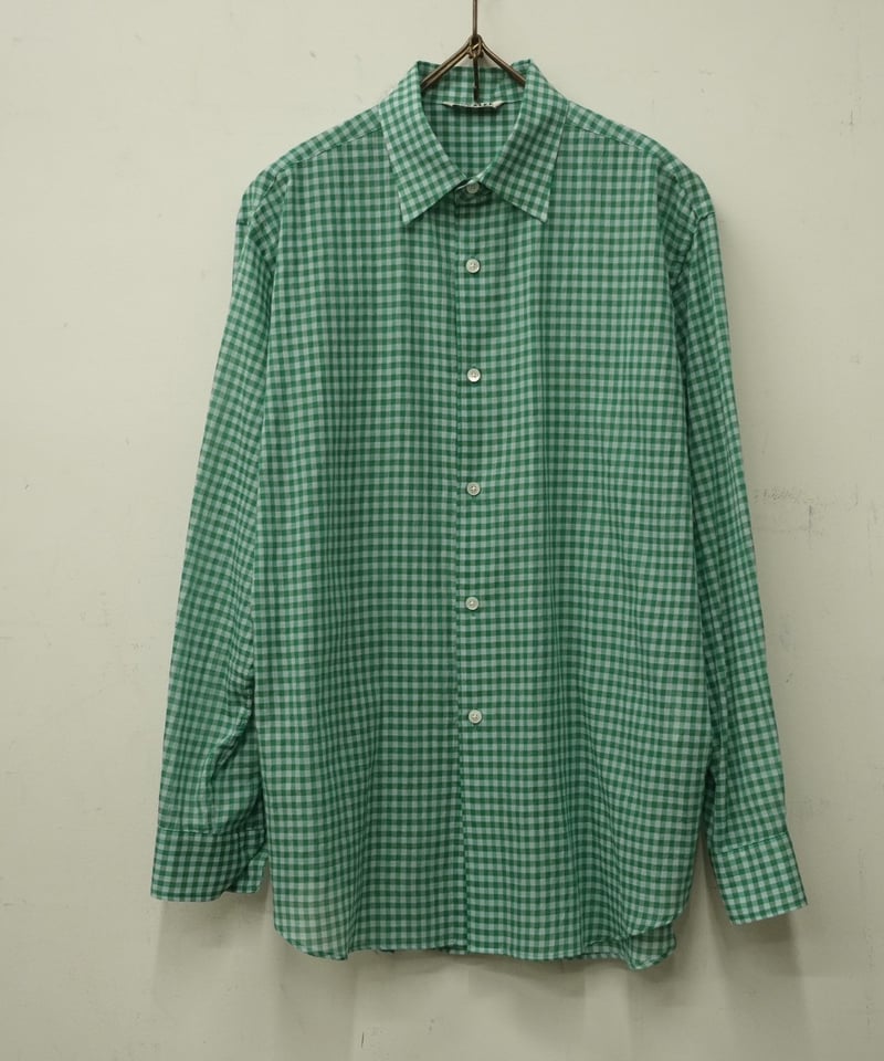 AURALEE(WOMENS) / AIRY LIGHT COTTON CHECK BIG S AURALEE(WOMENS) / AIRY LIGHT COTTON CHECK BIG S