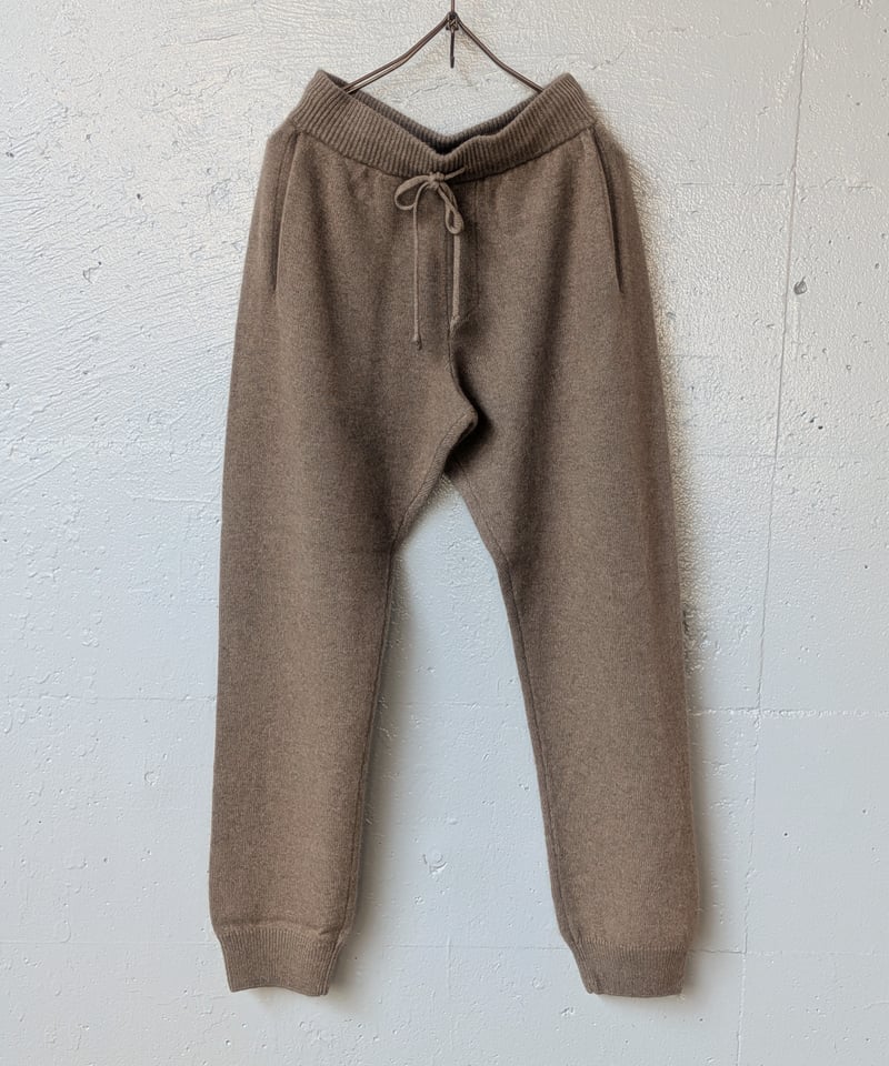 AURALEE(MENS) / BABY CASHMERE KNIT PANTS | Burnish
