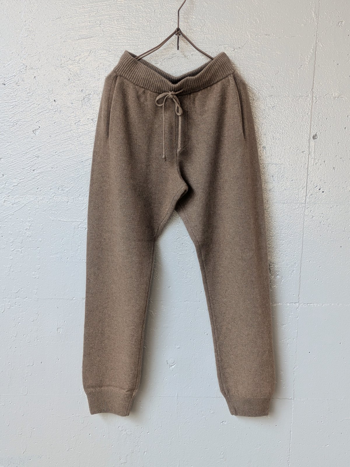 パンツ AURALEE 2023AW BABY CASHMERE KNIT PANTS AURALEE / オーラリー BABY CASHMERE KNIT PANTS カシミヤニット