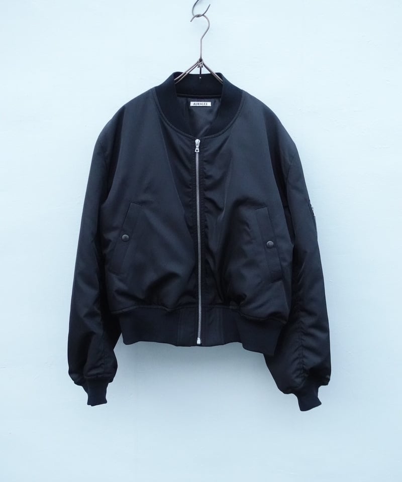 AURALEEオーラリー25SS SilkTwillFlightBlouson AURALEEオーラリー25SS SilkTwillFlightBlouson COLLECTION - AURALEE