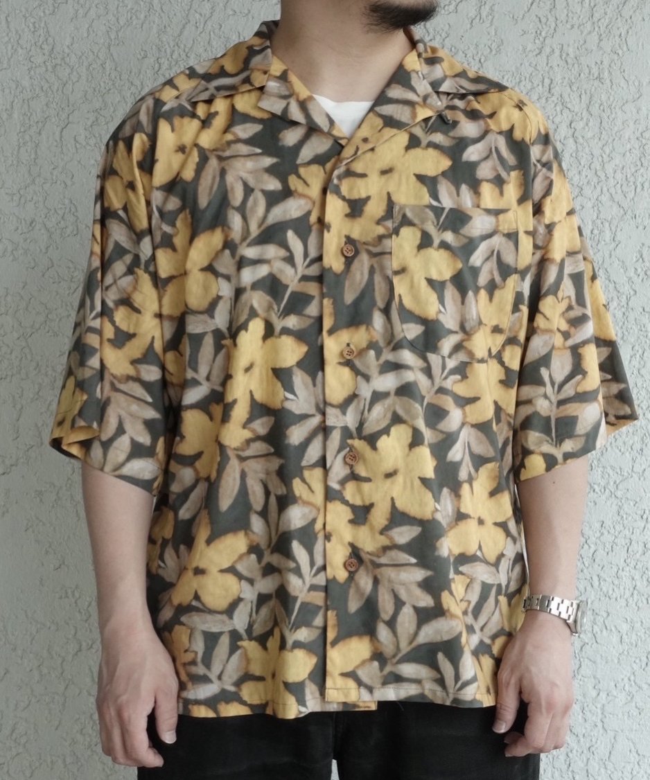 美品23SS エムズブラック フラワー アロハ シャツ 905O▲ 美品23SS エムズブラック フラワー アロハ シャツ 905O△ - メルカリ