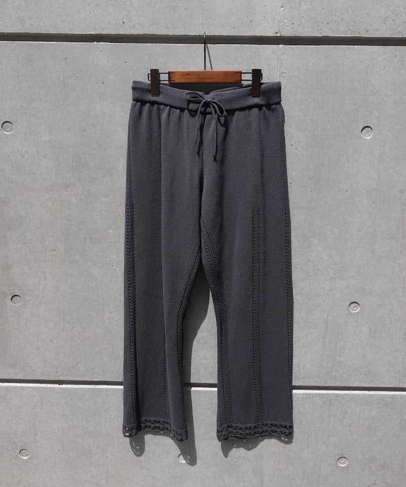 JoICEADDED / TRIANGLE PATTERN KNIT PANTS | Burnish JoICEADDED / TRIANGLE PATTERN KNIT PANTS | Burnish