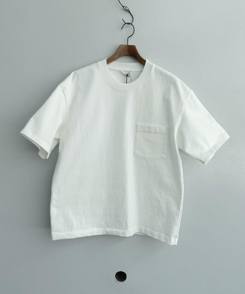 AURALEE HEAVY WEIGHT POCKET TEE サイズ1 AURALEE/オーラリー】HEAVY WEIGHT POCKET TEE A25ST01SUの通販