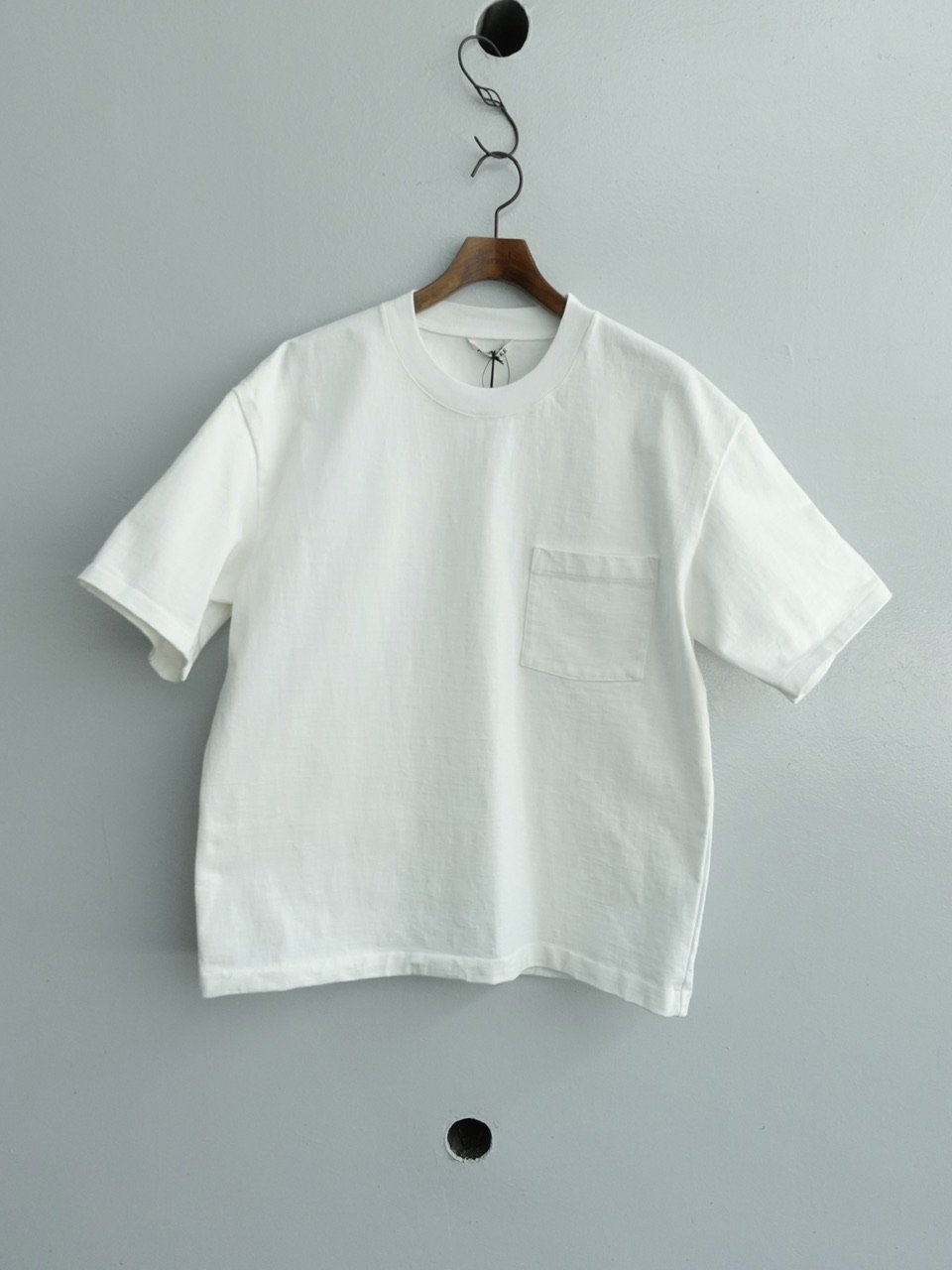 AURALEE(MENS) / HEAVY WEIGHT POCKET TEE | Burnish
