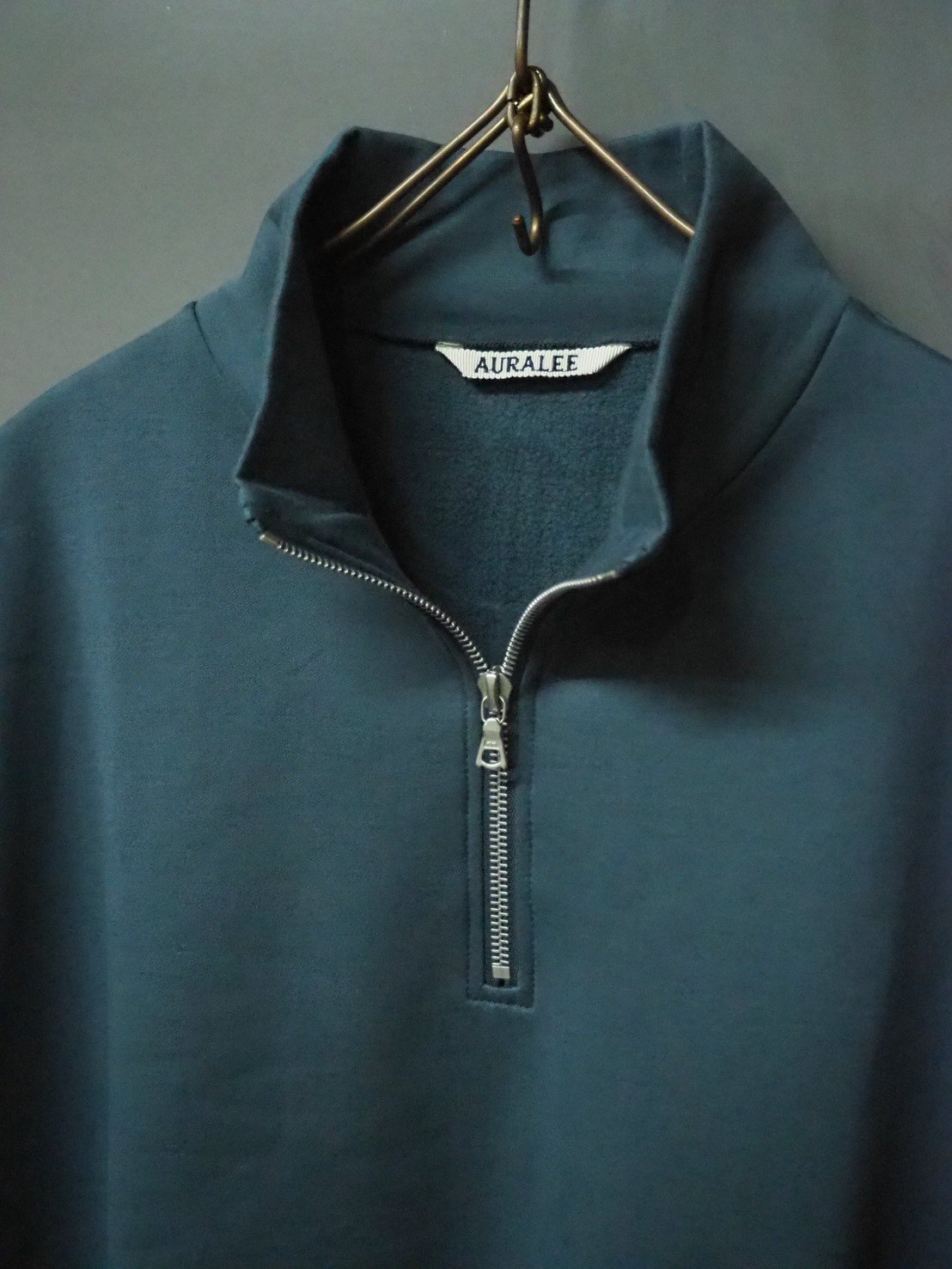 26SS】AURALEE(MENS) / ELASTIC HIGH GAUGE SWEAT