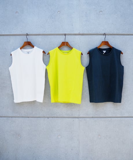 FilMelange(WOMENS) / ELENI2 VINTAGE TENJIKU NO SLEEVE T-SHIRT