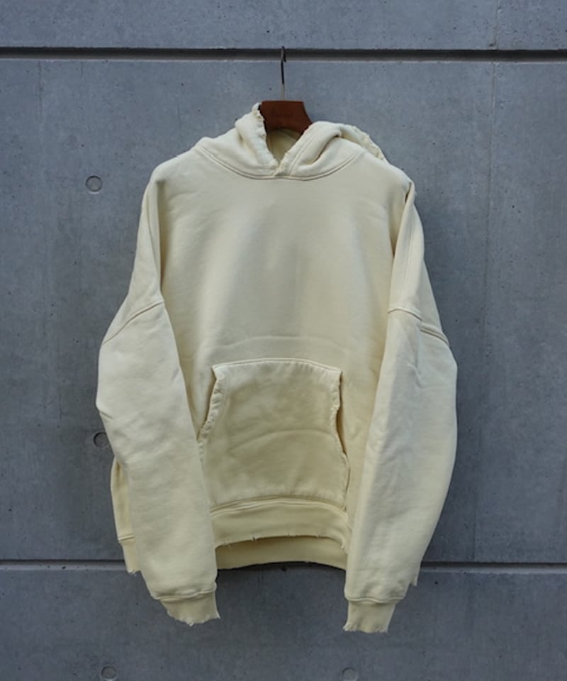 MOOJI MOOJI / OVERSIZED CROP HOODIE | Burnish