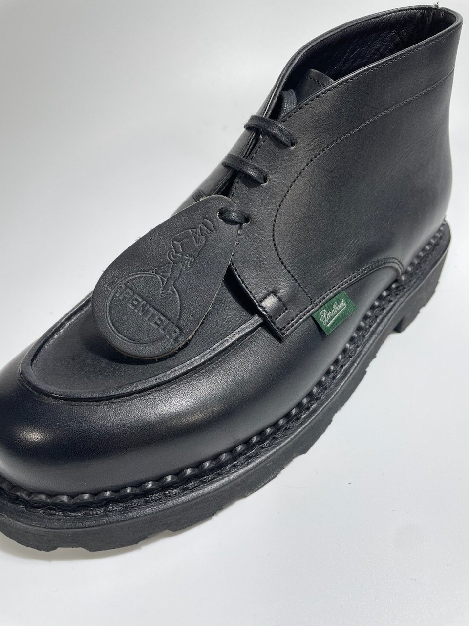 PARABOOTパラブーツAPRENTEURアーペントルモカシン9 27cm PARABOOT for ARPENTEUR / CHUKKA BOOTS LIS LEATH