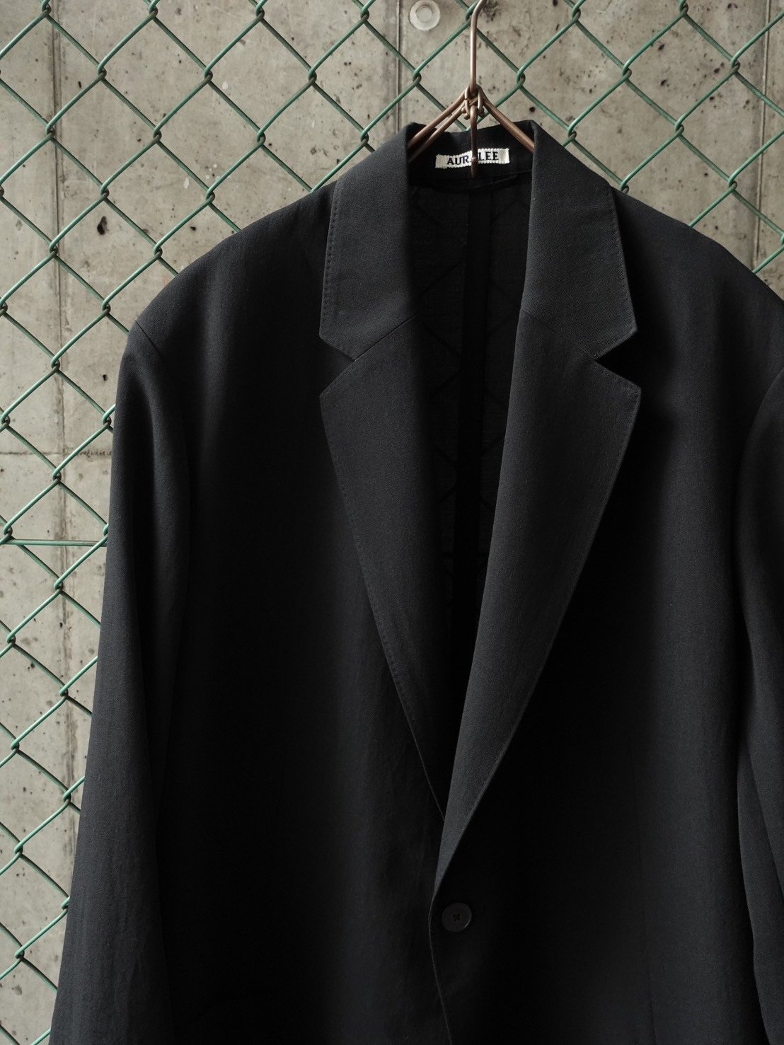AURALEE(MENS) / LIGHT COTTON WOOL VITELLA JACKE