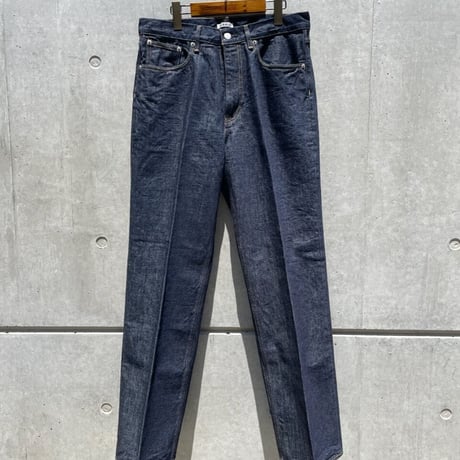 AURALEE(MENS) / HARD TWIST DENIM 5P PANTS