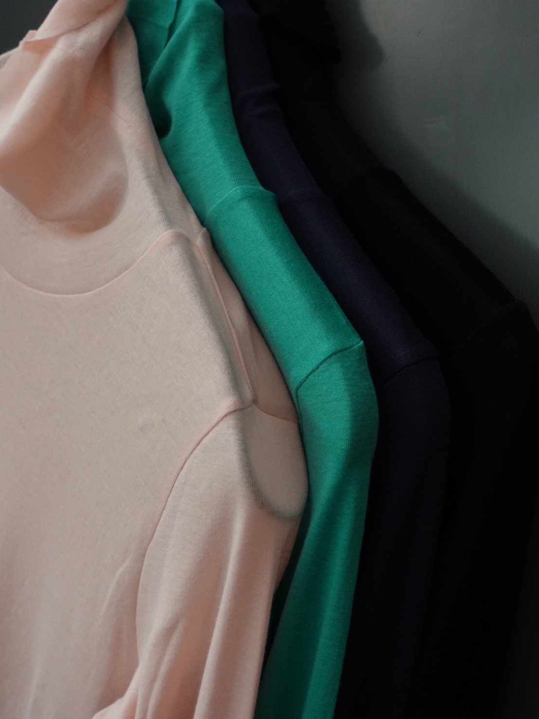 AURALEE(WOMENS) / HIGH GAUGE SHEER RIB TURTLE N