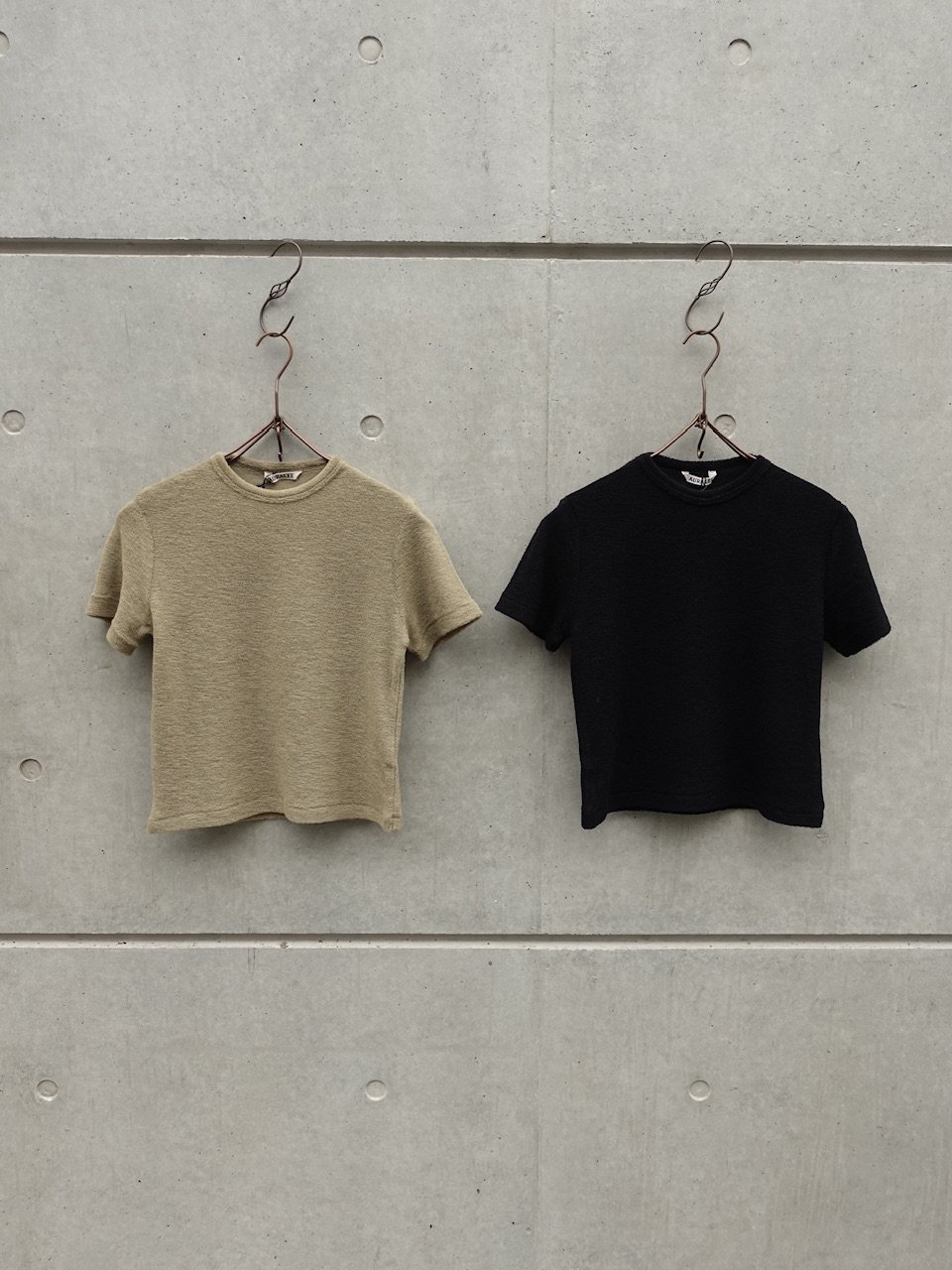 トップス AURALEE WASHABLE WOOL PILE TEE AURALEE(WOMENS) / WASHABLE WOOL PILE TEE | Burnish