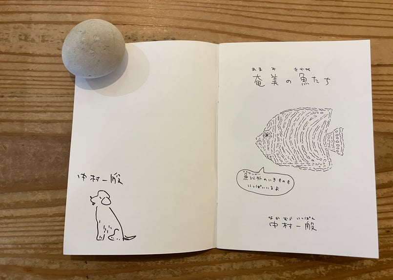 サイン入り》中村雅奈（中村一般）「奄美の魚たち」 | 本・中川