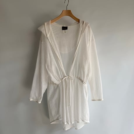 Loose mesh hoodie