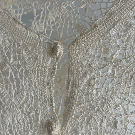 white lace cardigan