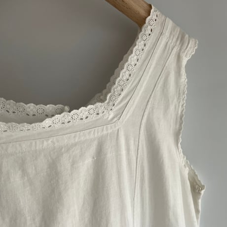 Vintage cotton lace dress