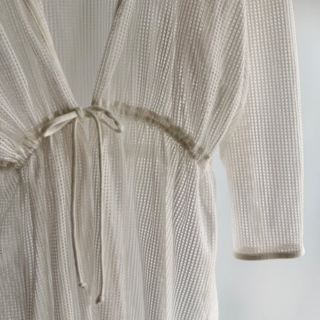 Loose mesh hoodie