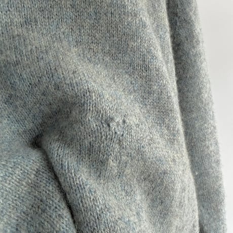 Simple light blue knit