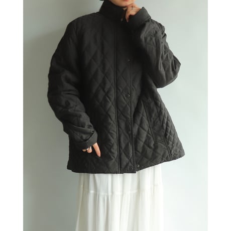 Barbour quilting jacket（stand collar）