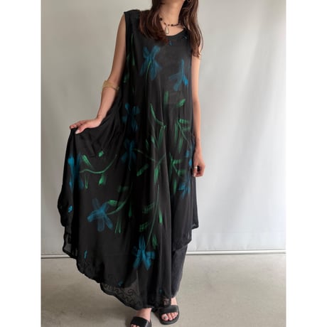 Botanical seer dress
