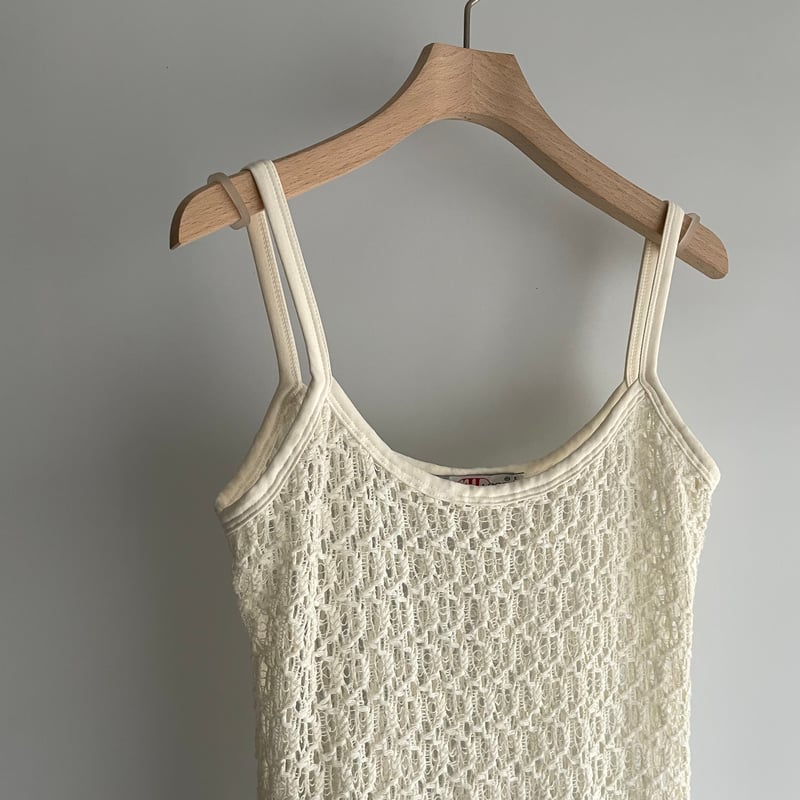 Crochet knit camisole | and C