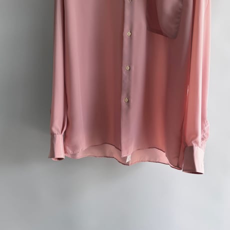 Pink oversized shirt