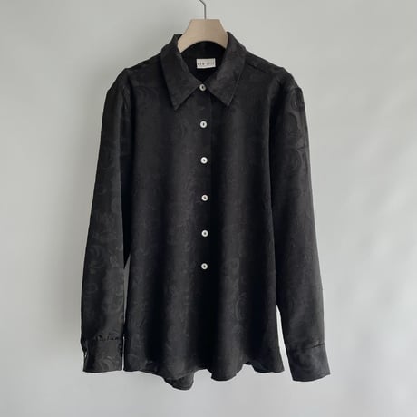 jacquard black shirt