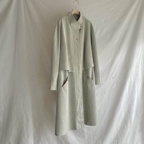 soft green coat