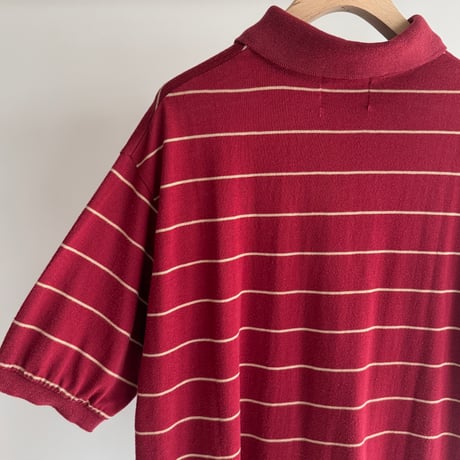 Striped polo shirt