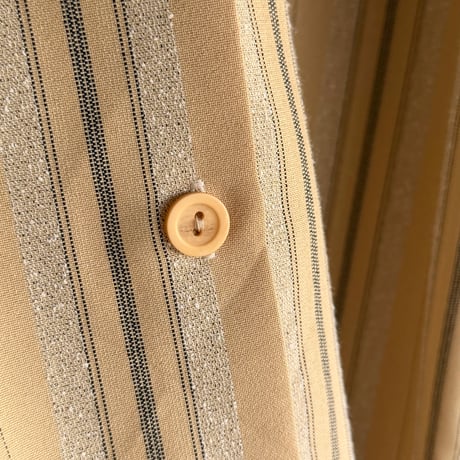 Orange beige striped shirt