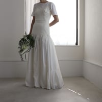 【RENTAL】Gathered lingerie dress