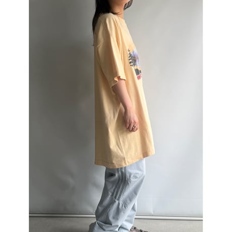 Mountain orange T-shirt
