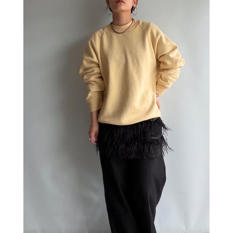 Pastel orange sweatshirt