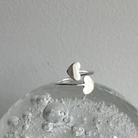 silver 925 ring (heart)