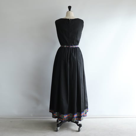 Black tyrolean dress