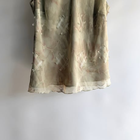 nuance sheer vest