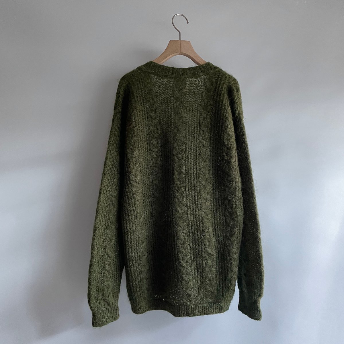 トップス supraw Wolf Mohair Work Cardigan Jacket supraw Wolf Mohair Work Cardigan Jacket Mohair Blend Short Sleeve