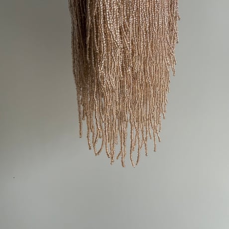 Gold bead bag