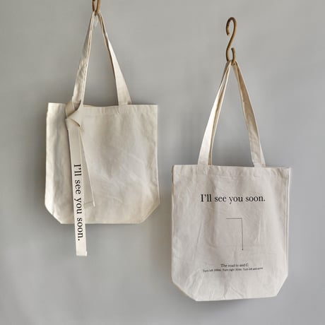 Organic cotton tote bag