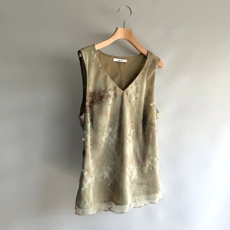 nuance sheer vest