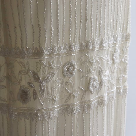 【RENTAL】Beads embroidery dress