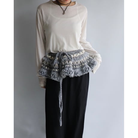 Peplum knit
