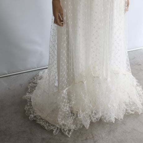 【RENTAL】Tulle lace wedding dress