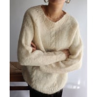 Simple mohair knit