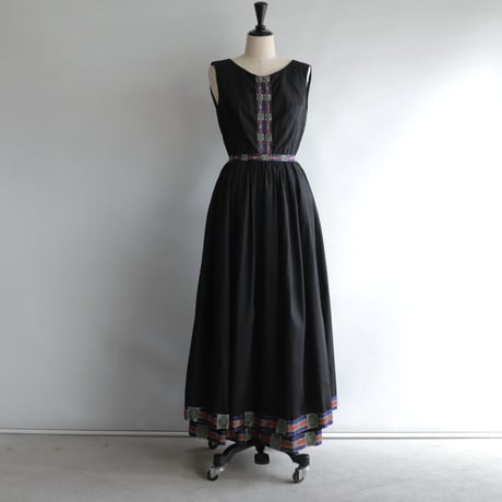 Black tyrolean dress