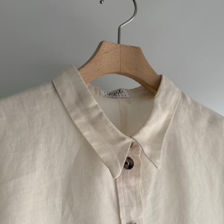 Linen short sleeve shirt